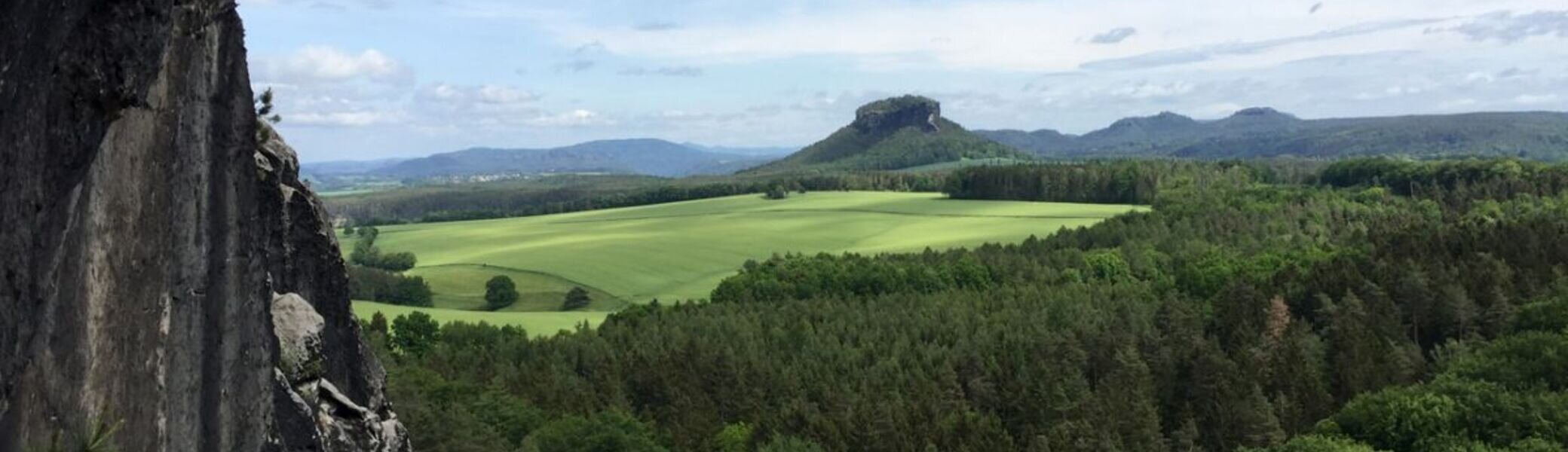 Ausblick von der Bastei | © DAV Leipzig / S. Zimmermann