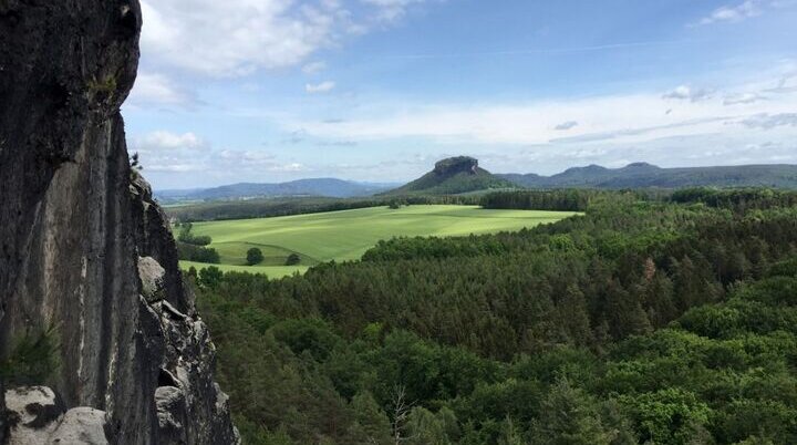 Ausblick von der Bastei | © DAV Leipzig / S. Zimmermann